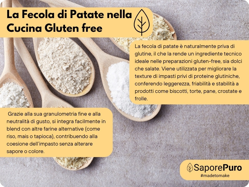 Fecola di Patate - Confezionato in Italia - GelatoStore