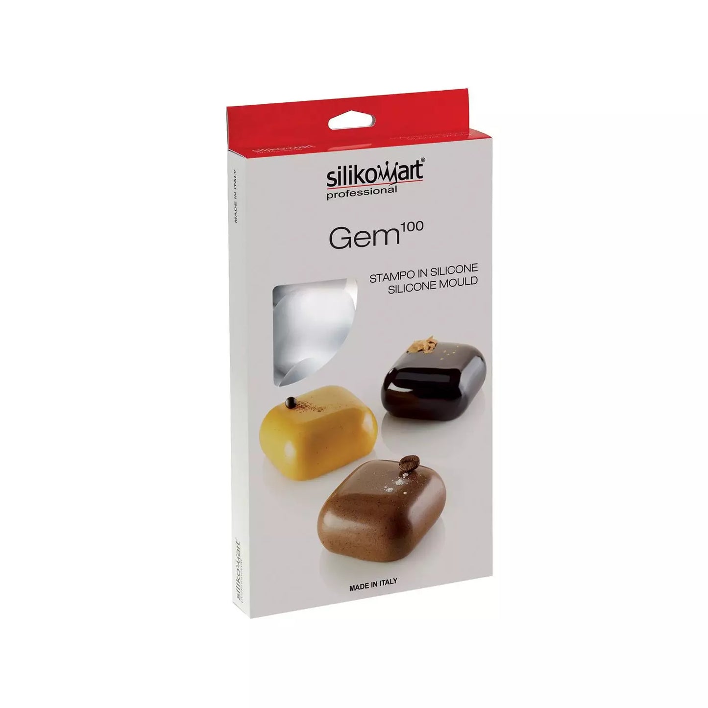GEM100 - STAMPO IN SILICONE N.8 GEM100 61X61 H 30 MM