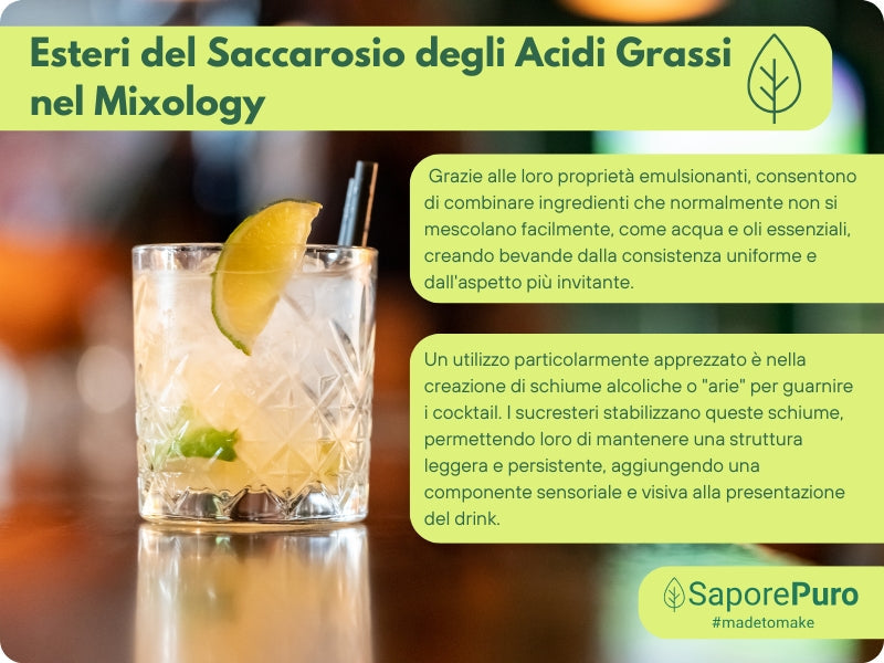 Esteri del Saccarosio - Sucresteri - E473 - GelatoStore