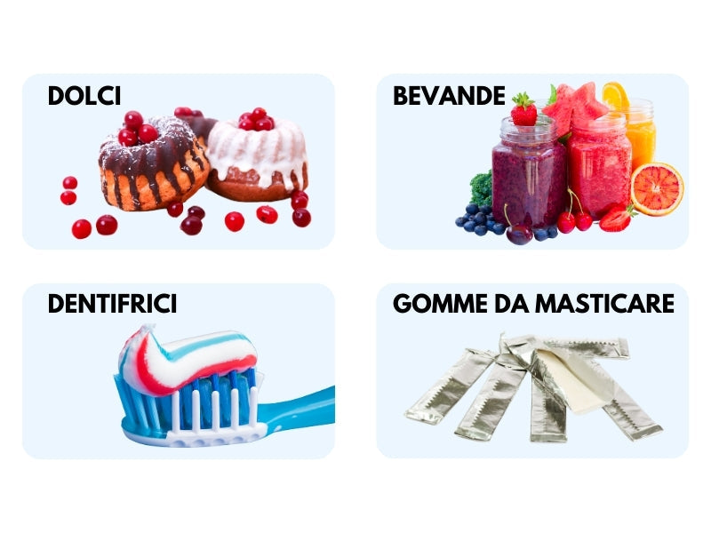 Xilitolo  - Dolcificante Naturale con meno Calorie - Origine Extra E.U.