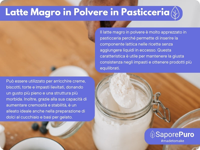 Latte Magro in Polvere  - Confezione da 1kg - Origine EU - GelatoStore