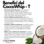 CoccoWhip  - Grasso di Cocco Montante - 1kg - Vegan - Per gelati e preparazioni di pasticceria - GelatoStore