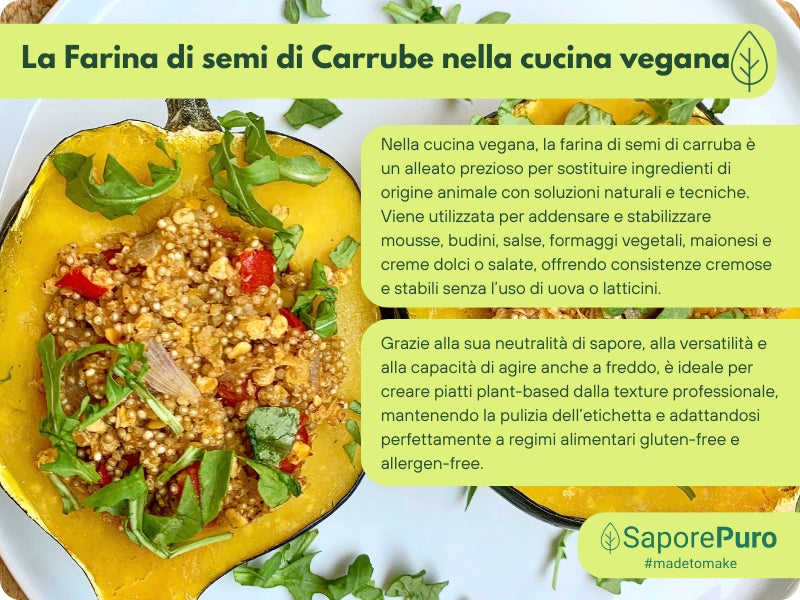 Farina di Semi di Carrube (E410) - origine ITALIA - GelatoStore