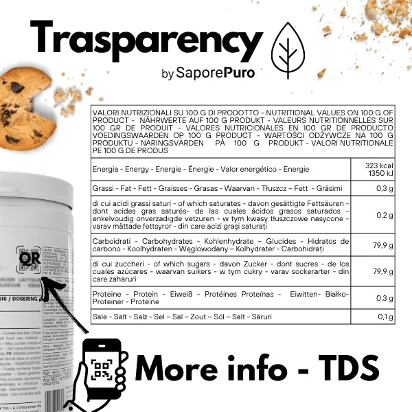 Pasta Giotto Biscotto SaporePuro per gelato, biscotto di alta qualità, confezione da 4 kg, prodotto per gelatieri artigianali