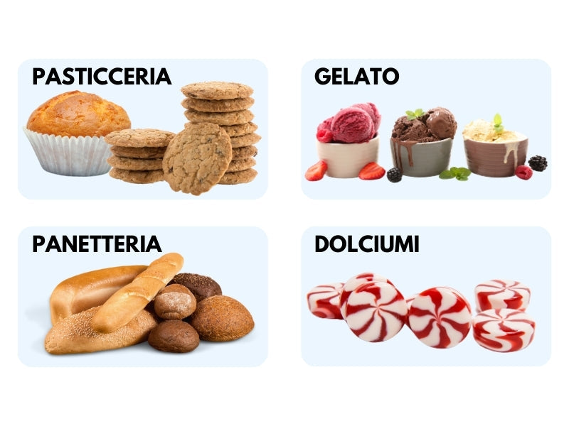 Maltitolo in polvere  - Confezionato in Italia - GelatoStore