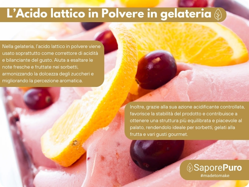 Acido Lattico in Polvere - GelatoStore