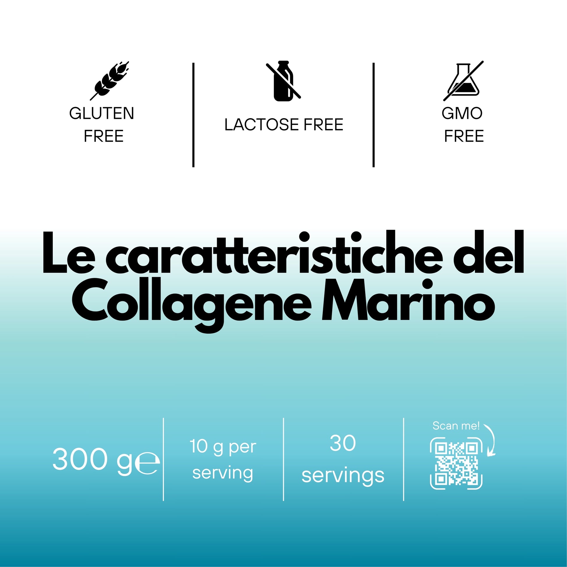 Marine Collagen - Integratore Alimentare - 300g - SUPPLEMENTS - GelatoStore