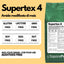 Amido modificato di mais SUPERTEX 4 di SaporePuro, amido alimentare pregelatinizzato e modificato da mais, uso a freddo.