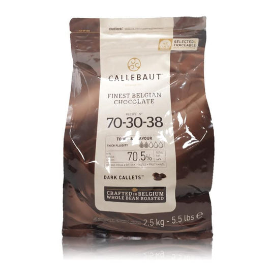 Cioccolato fondente 70-30-38 - Callebaut - 2.5kg - GelatoStore