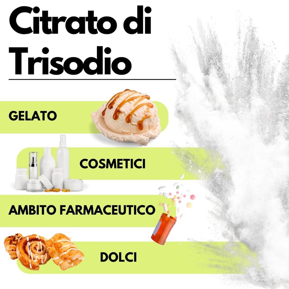 Citrato di Trisodio - E331iii - Regolatore di acidità alimentare