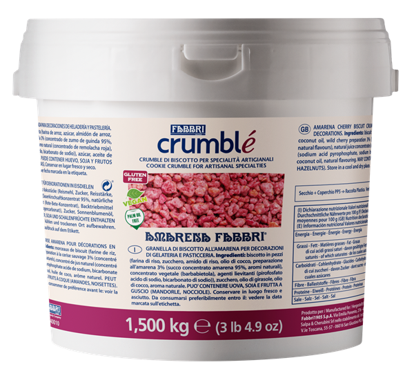 Crumble Amarena 1,5 kg - Fabbri