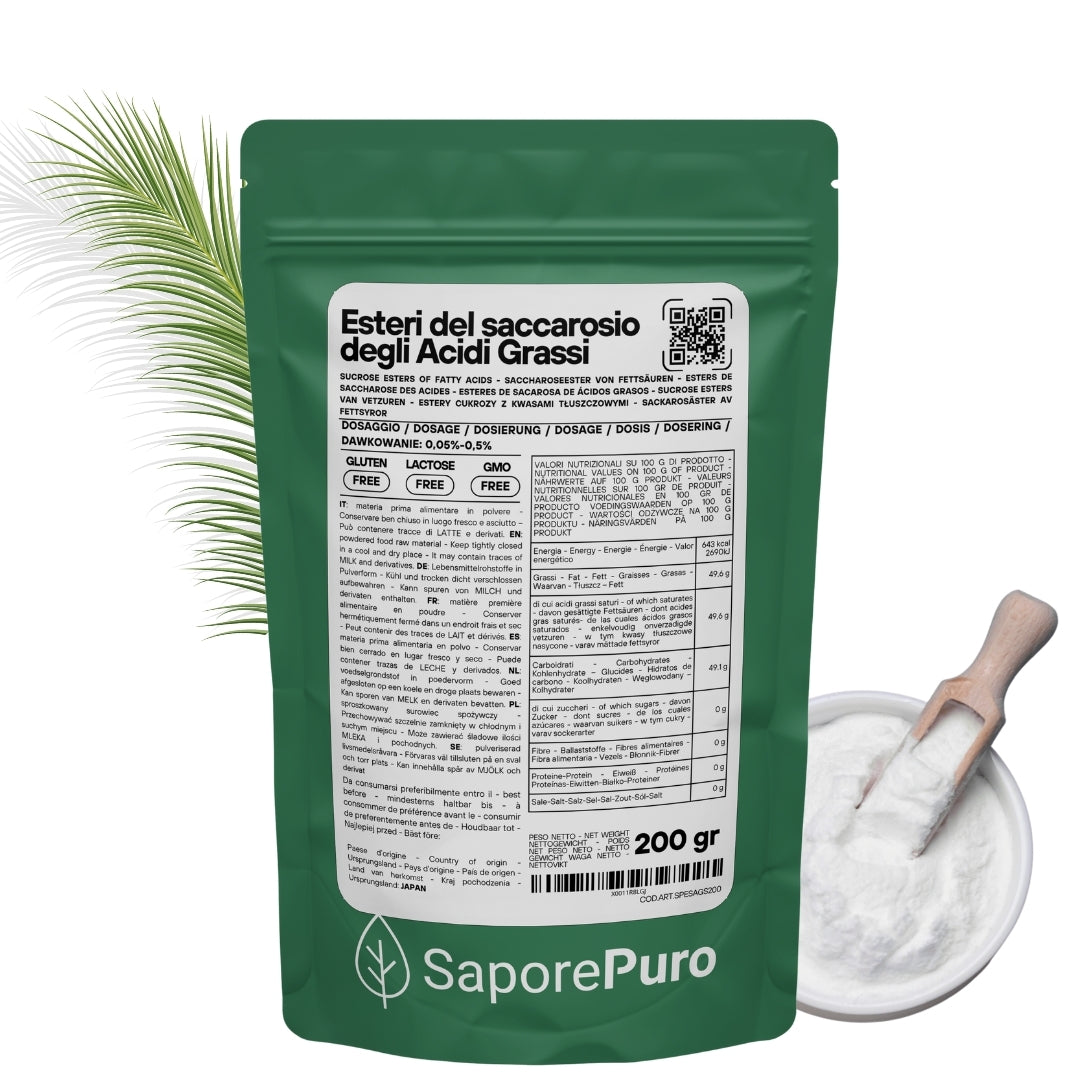 Esteri del Saccarosio - Sucresteri - E473 - GelatoStore