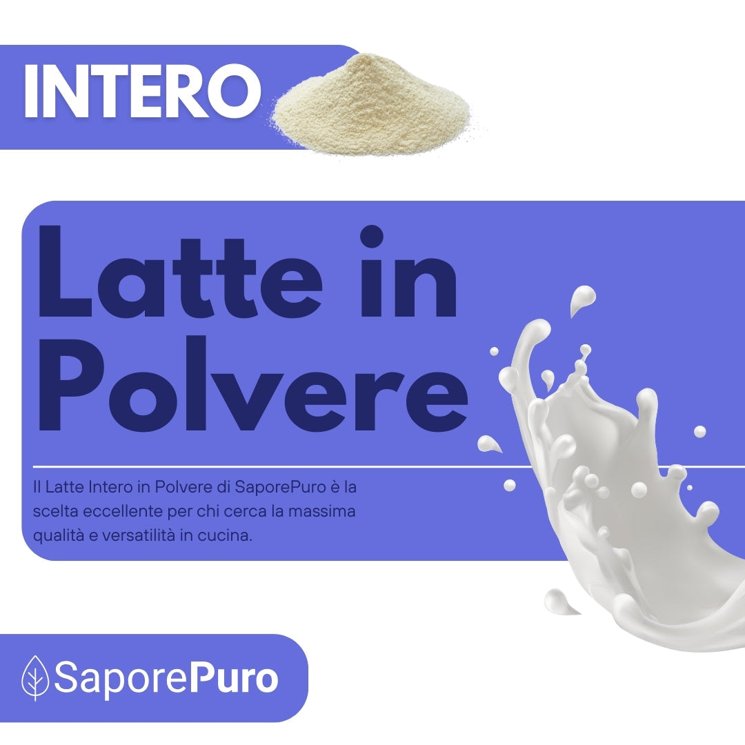 Latte Intero in Polvere  - Latte Origine U.E. - GelatoStore