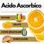 SaporePuro Acido Ascorbico Vitamina C in confezione, pura vitamina C supplemento per ricette e benessere, Italy-made.