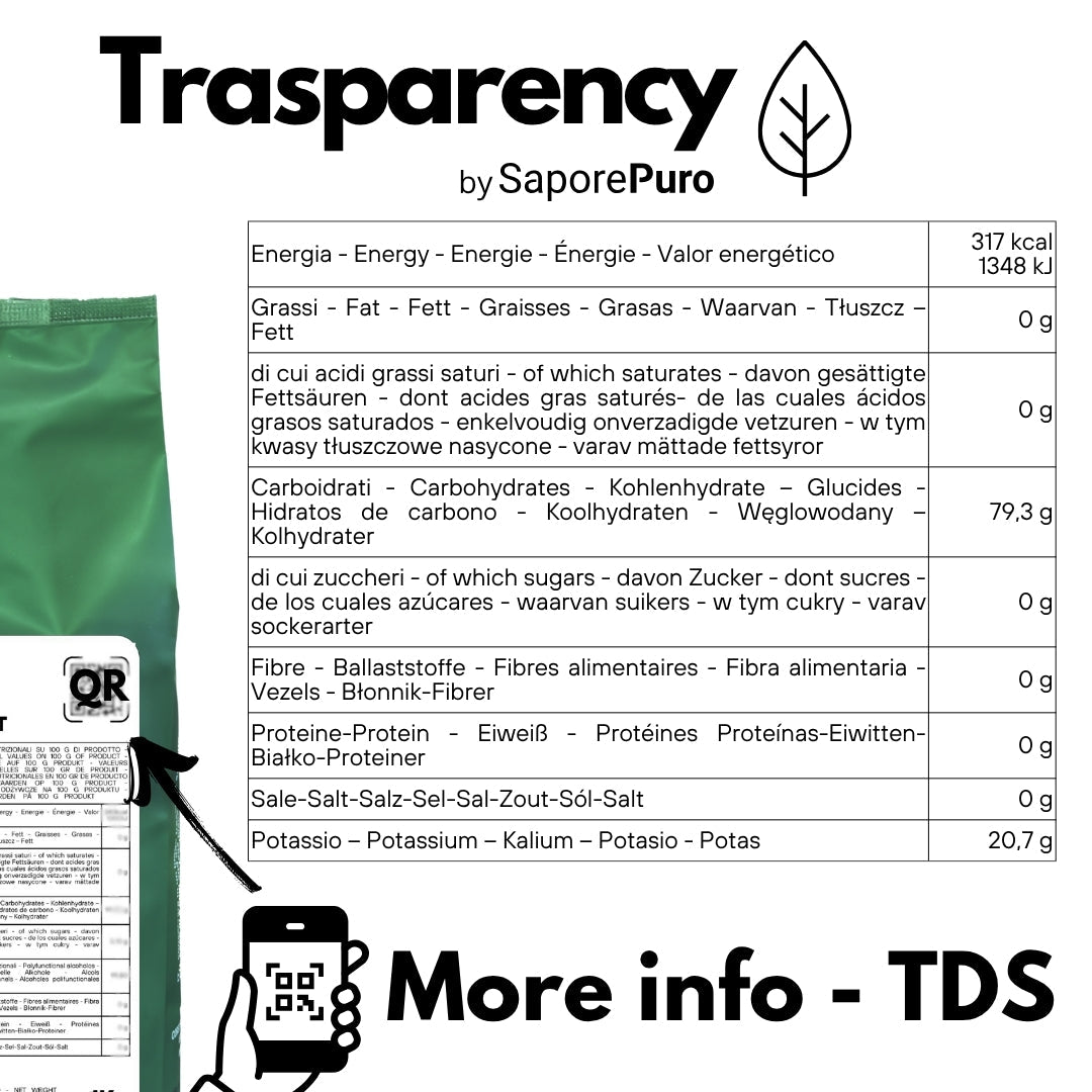 Cremor Tartaro - E336i - Agente lievitante e stabilizzante - GelatoStore