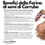 Farina di Semi di Carrube (E410) - origine ITALIA - GelatoStore