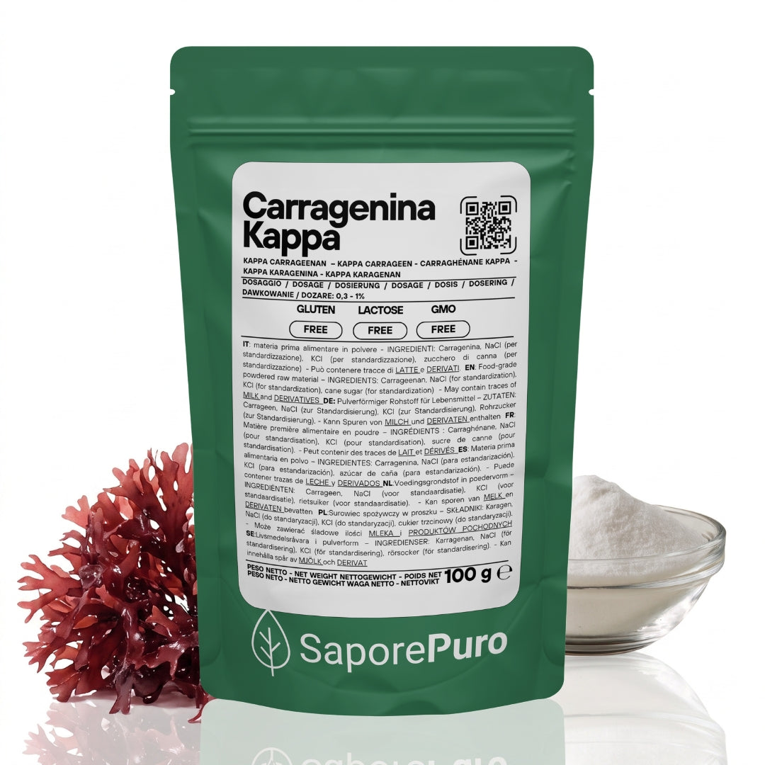 Carragenina Kappa (E407) - Confezionato in Italia