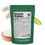 SaporePuro Arabica gum powder (E414) in a container, used as an ingredient for baking and cooking, Italian packaged.