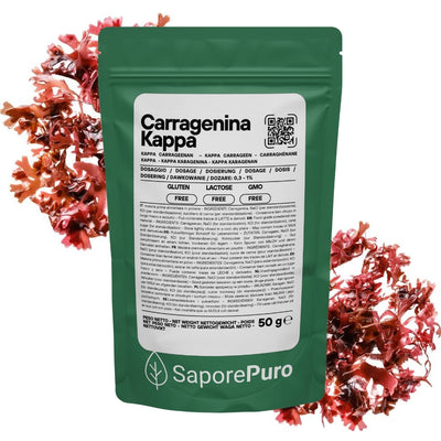 Carragenina Kappa (E407) - Confezionato in Italia - GelatoStore