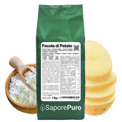 Fecola di Patate - Confezionato in Italia - GelatoStore