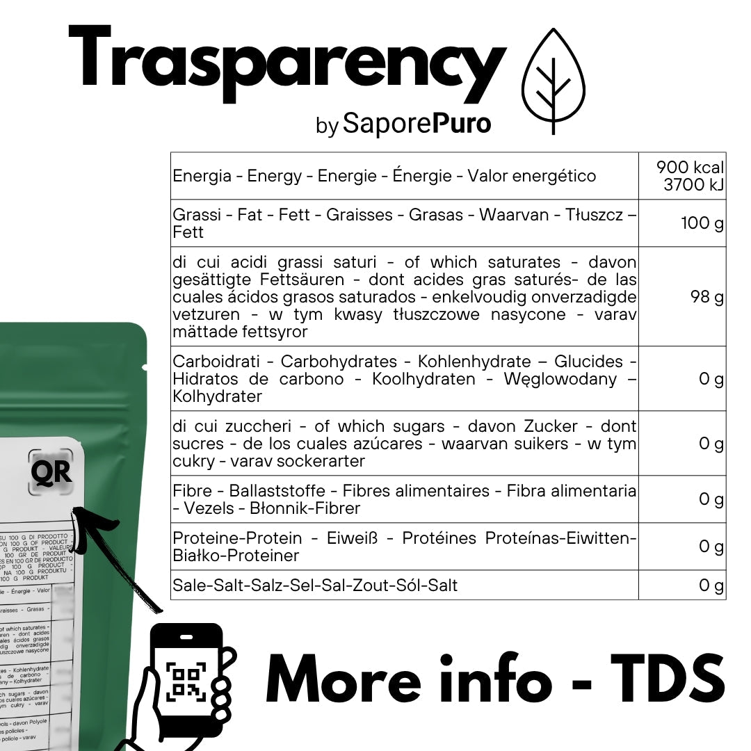 Mono60 - Emulsionante E471 – Additivo Alimentare – SaporePuro – Prodotto in Europa – Alta Qualità per Gelati, Pasticceria, Panificazione - GelatoStore