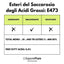 Esteri del Saccarosio Sucresteri E473 ingredienti per cucina e forno, in confezione con etichetta SaporePuro
