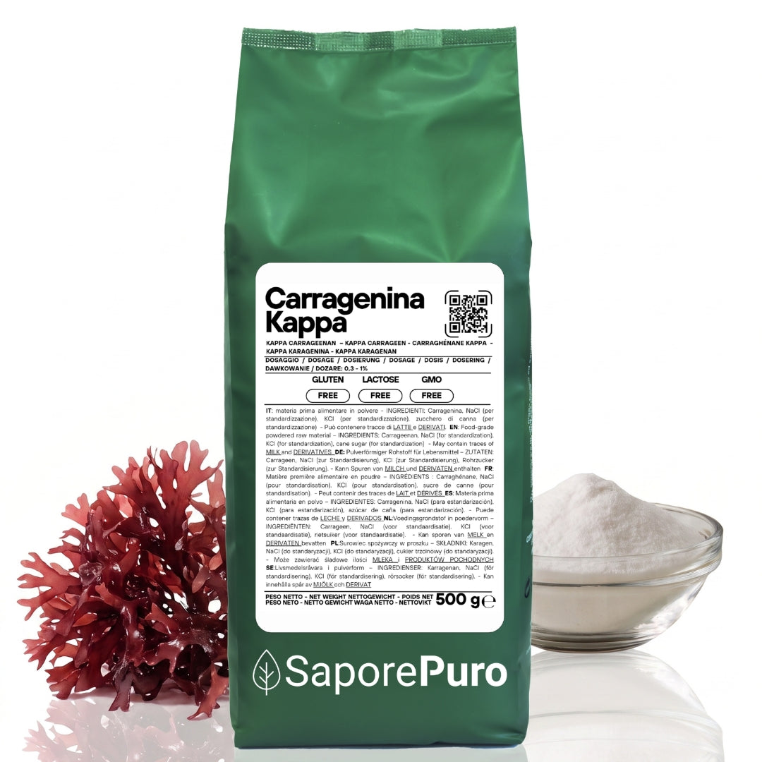 Carragenina Kappa (E407) - Confezionato in Italia