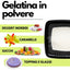 SaporePuro instant gelatin 200-220 bloom ingredient for cooking and baking, shown in a clear packaging image.
