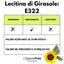 Lecitina di Girasole E322 - De-Oleata - Alternativa alla Soia - GelatoStore