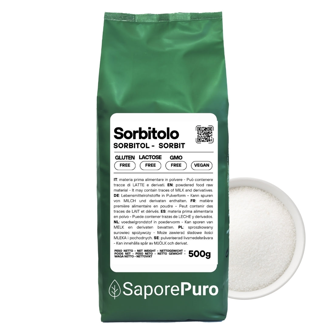 Sorbitolo SaporePuro: Il Dolcificante Versatile per Gelati Perfetti e Dolci Morbidi a Lungo - Sostituto dello Zucchero - GelatoStore