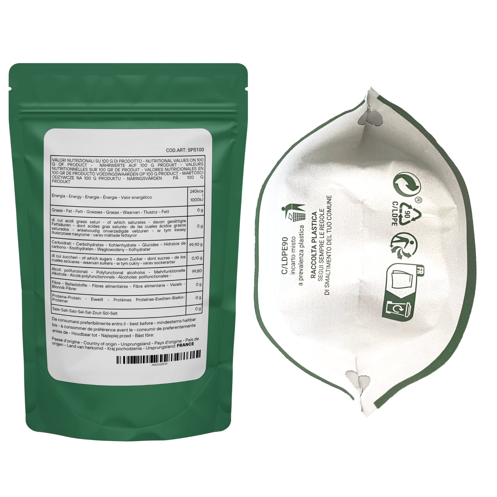 Sorbitolo SaporePuro: Il Dolcificante Versatile per Gelati Perfetti e Dolci Morbidi a Lungo - Sostituto dello Zucchero - GelatoStore