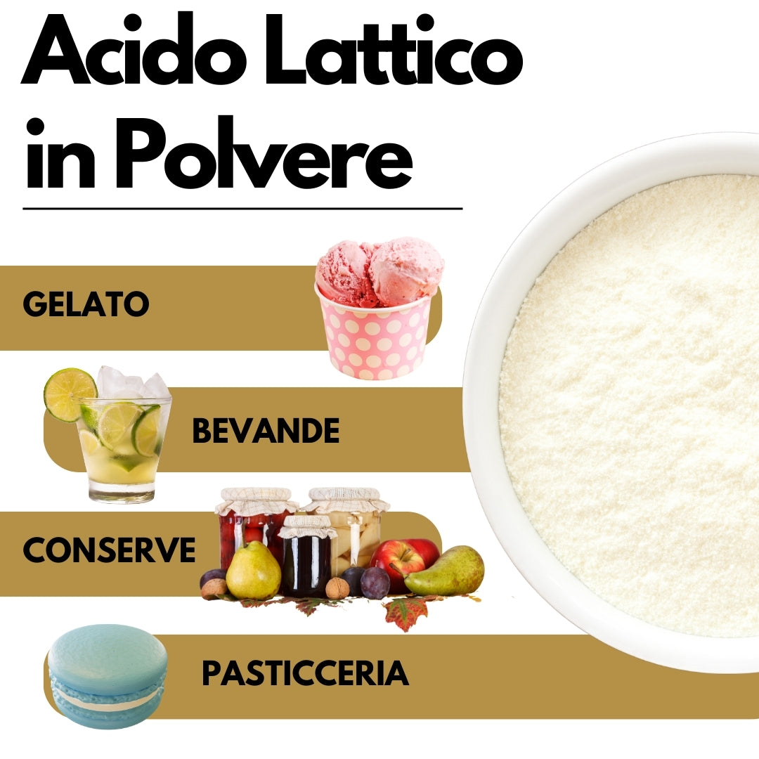 Acido Lattico in Polvere - GelatoStore