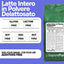 Latte intero in polvere delattosato SaporePuro, senza lattosio, ideale per gelati e cucina, in confezione con etichetta visibile
