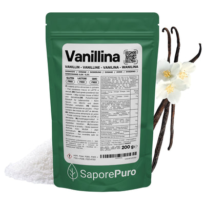 Vanillina Pura - Aroma intenso e persistente - GelatoStore