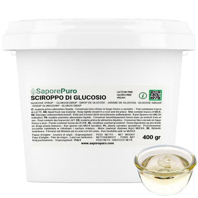 Sciroppo di Glucosio Liquido 60DE - Dolcezza Superiore per Pasticceria Perfetta - SaporePuro