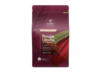 Cacao Barry Rouge Ultime 1 kg – Cacao in polvere rosso intenso ad alta performance - GelatoStore