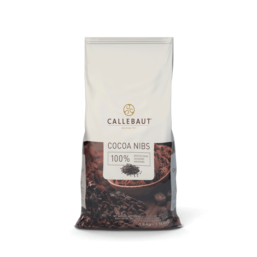 Callebaut Nibs Granella di Cacao 0,8 kg – Croccantezza intensa per gelateria e pasticceria - GelatoStore