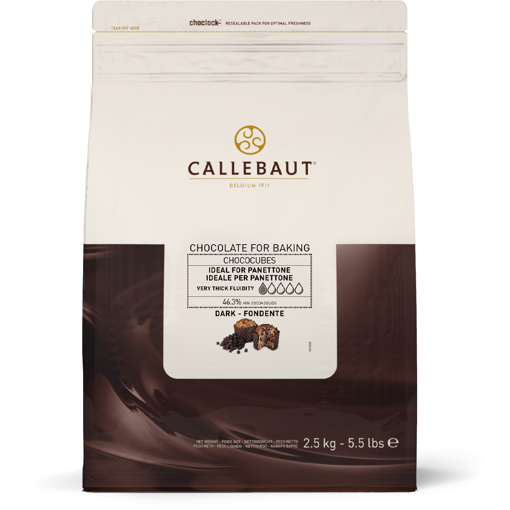 Callebaut ChocoCubes Chunks – Cubetti di cioccolato per cookie, muffin e bakery professionale - GelatoStore