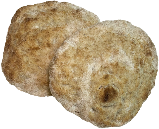 ciaccine (focacce) con farina integrale (n.4 ciaccine)