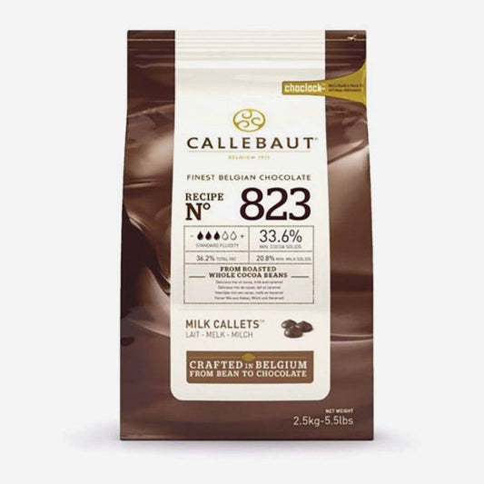 Cioccolato al latte 823 - Callebaut - 2.5kg - GelatoStore