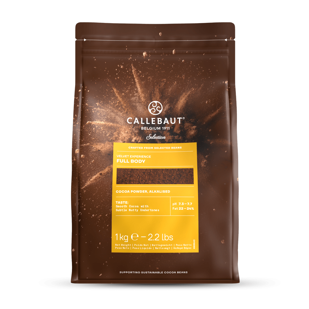 Callebaut Velvet Full Body 1 kg – Cacao in polvere intenso e vellutato per ricette premium - GelatoStore