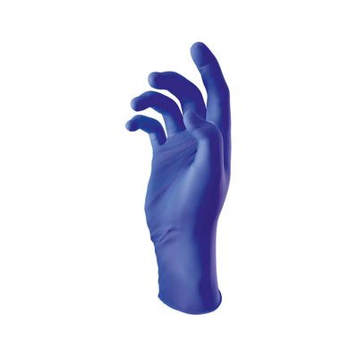 Guanti in Nitrile Resano 3.5 – Senza Polvere, Blu Cobalto Confezione Risparmio 100 pz