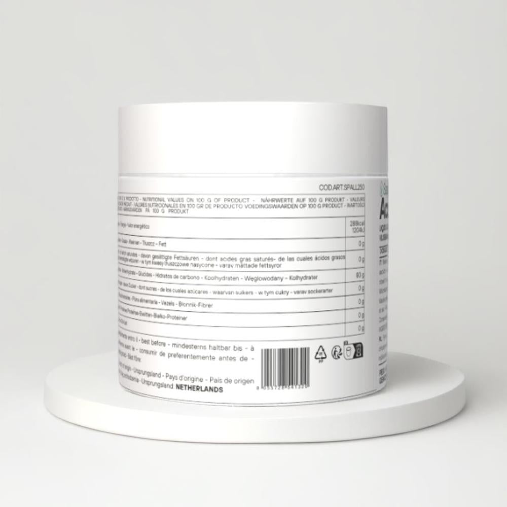 Liquid food additive Acido Lattico from SaporePuro, shown in a clear bottle with a label, used for flavor and preservation.