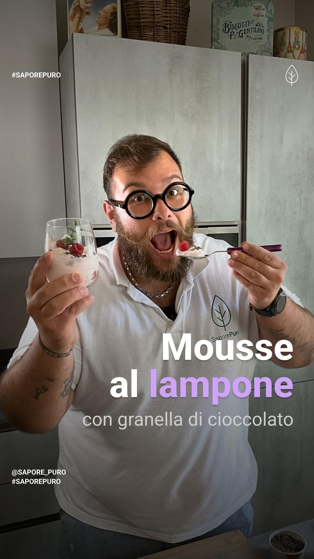 Preparato vegano EasyMousse di SaporePuro, montante per mousse facili e leggere, confezione di preparato per dolci.
