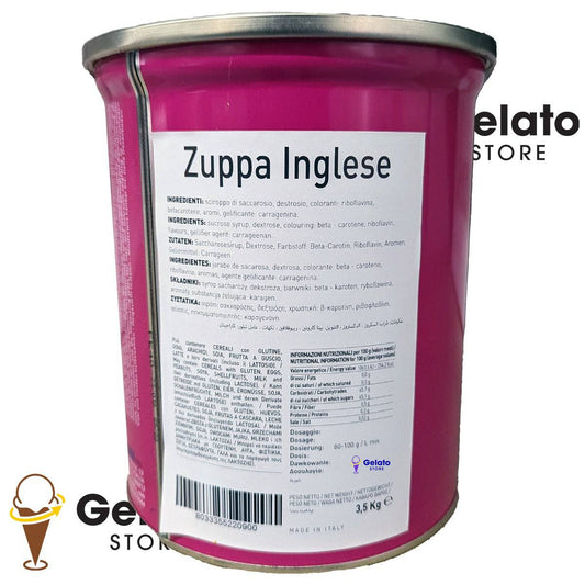 Pasta Zuppa Inglese T - 3.5 kg - GelatoStore