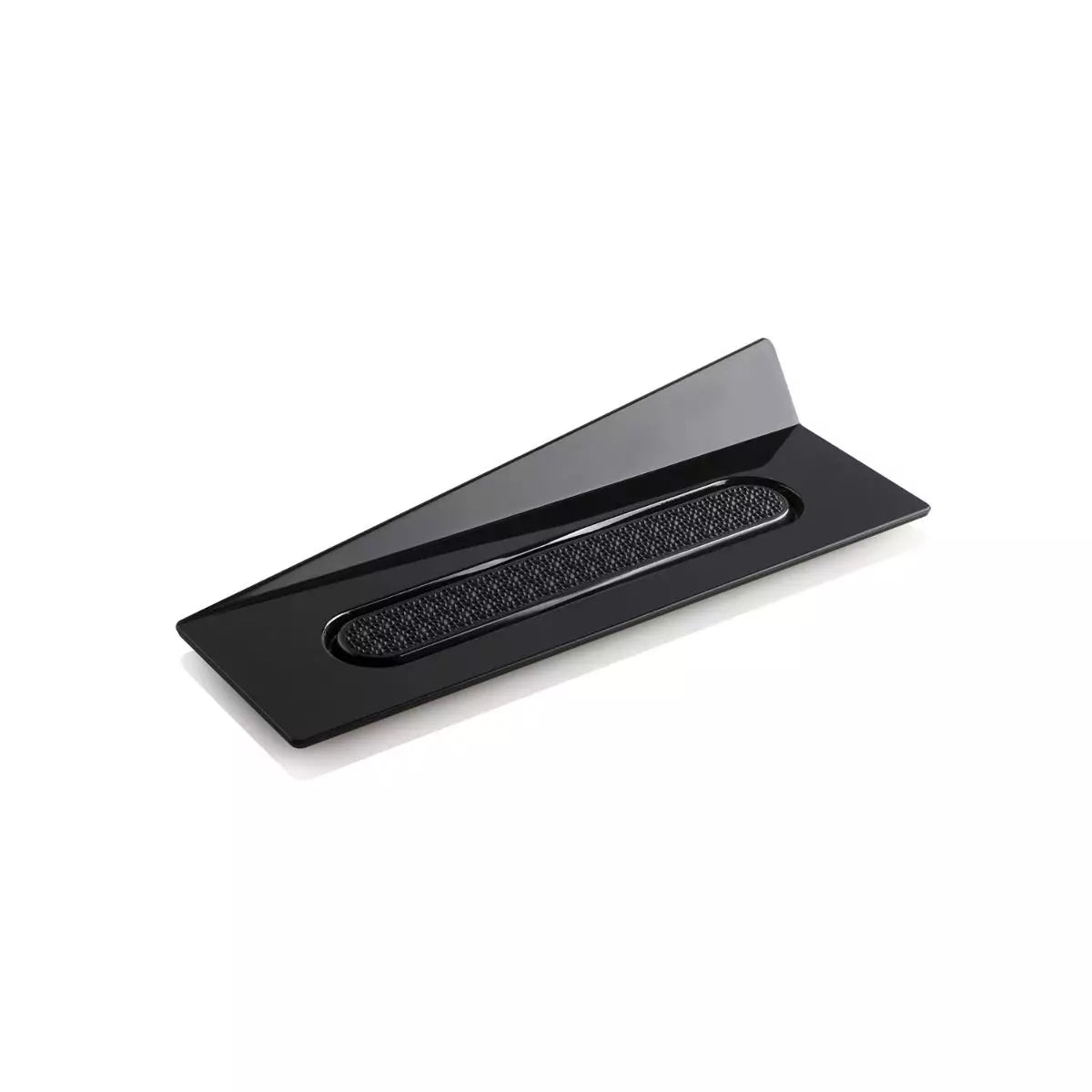 SET 100 BLACK TRAYS - RECTANGLE 140X40 MM