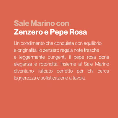 SALE MARINO CON ZENZERO E PEPE ROSA - GelatoStore