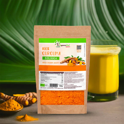 100% Curcuma in polvere BIO - 100g - GelatoStore