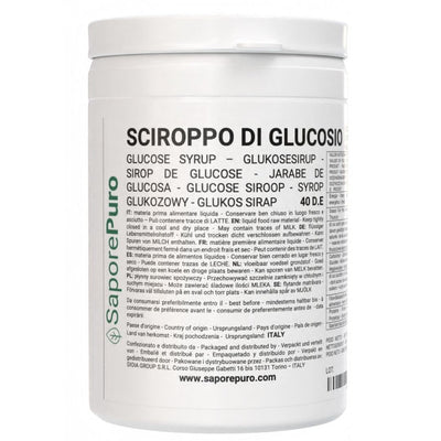 Sciroppo di Glucosio Liquido 40DE - Giusta Dolcezza per Gelati e Pasticceria - SaporePuro
