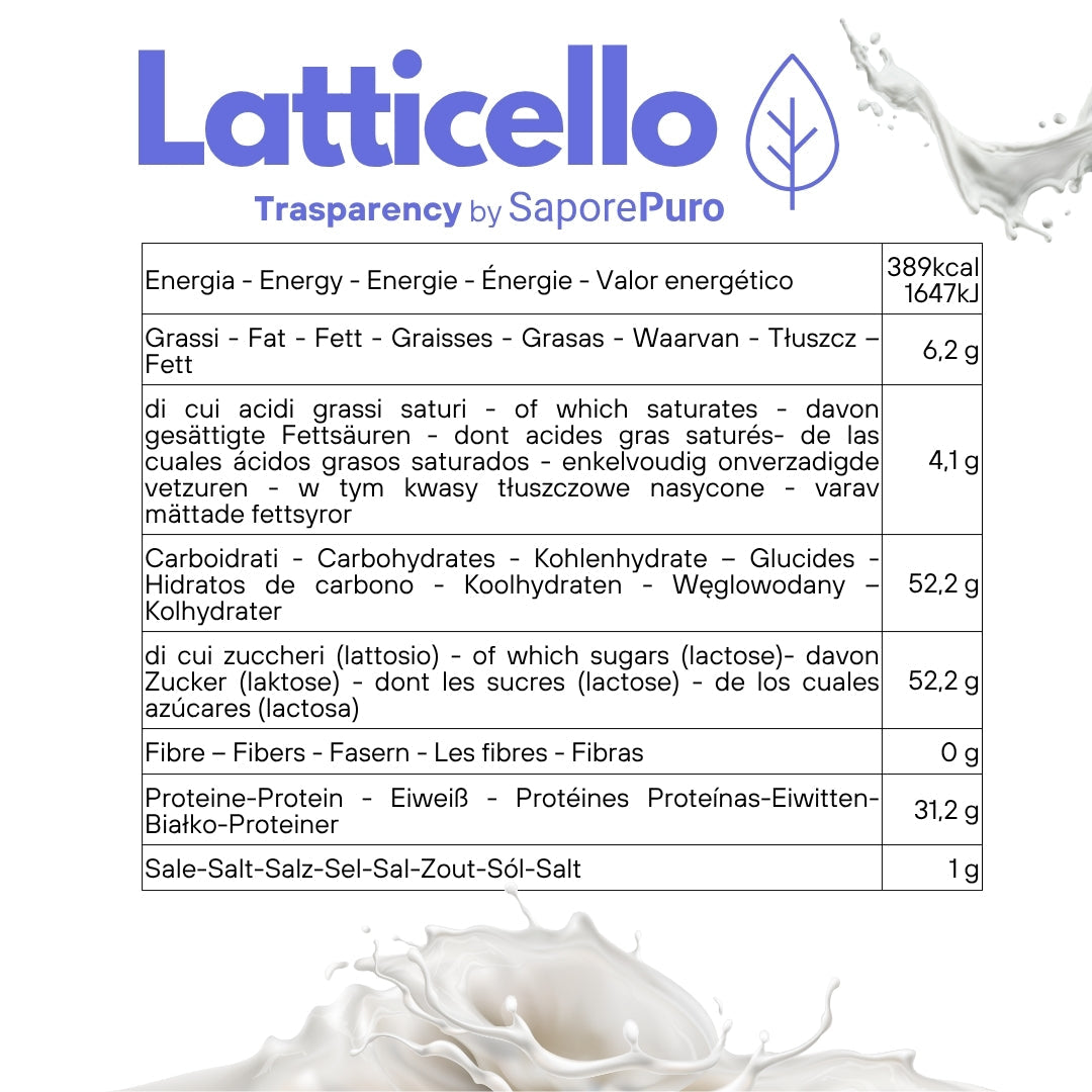 Latticello in polvere - 1KG - Siero di Latte in polvere - SaporePuro